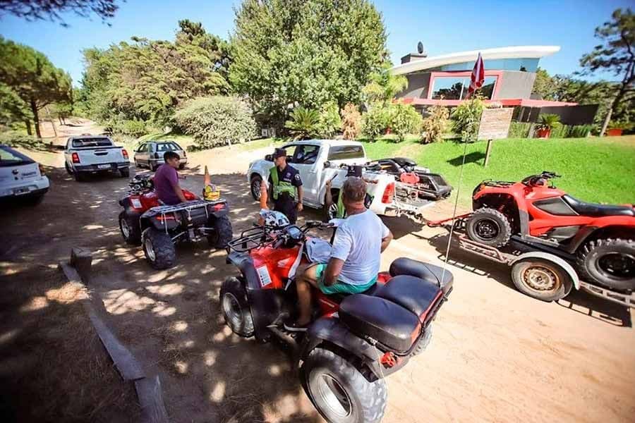 Enduro de verano: controles en el ingreso a Cariló