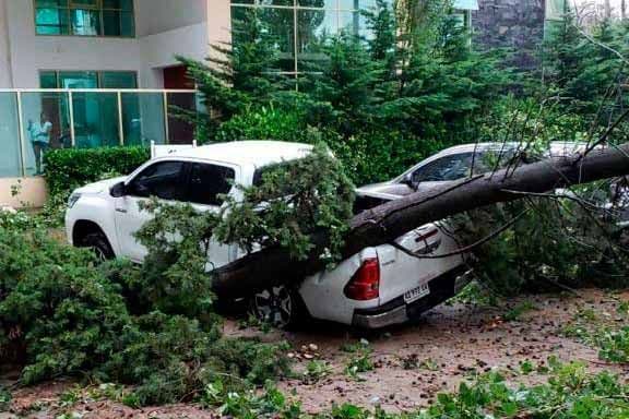 Destrozos, inundaciones y evacuados: el resultado de la tormenta en Pinamar