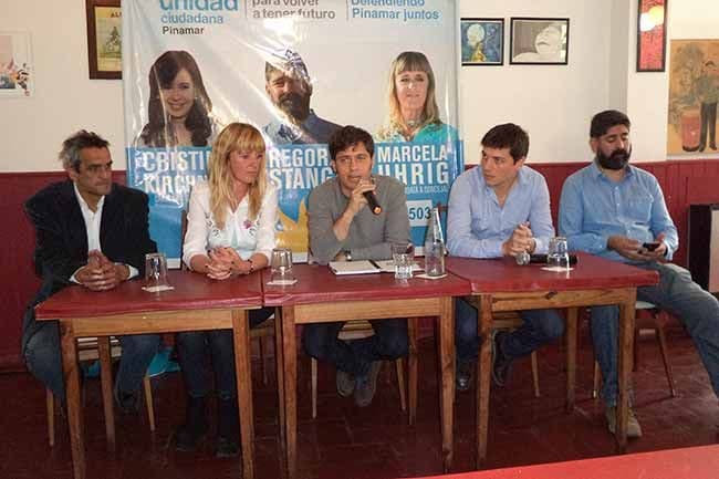 Kicillof y su apoyo a la lista encabezada por Uhrig