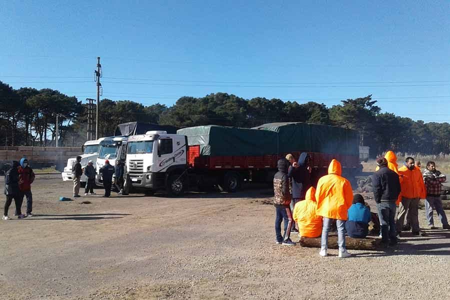 El paro nacional se sintió en Pinamar