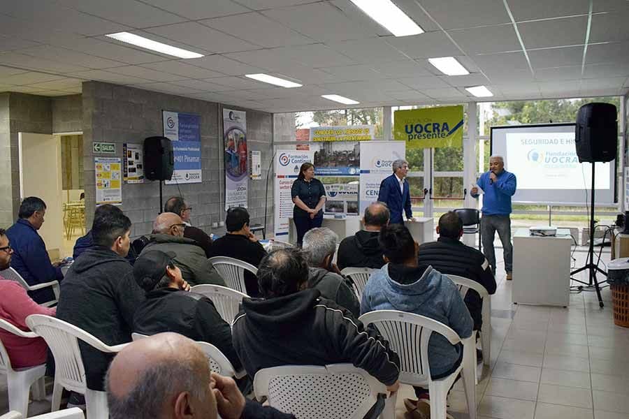 Interesante charla sobre seguridad e higiene