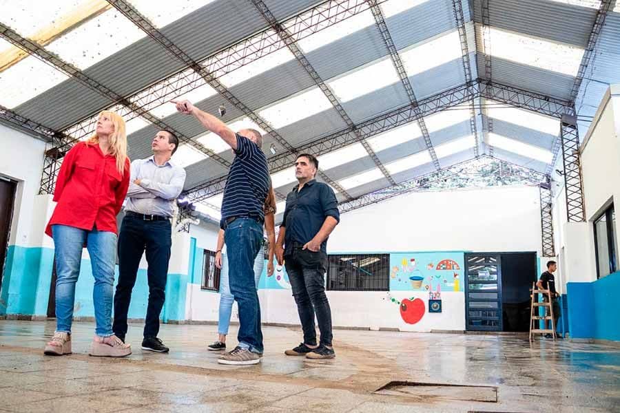 Refaccionan establecimientos educativos