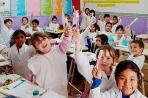 La escuela se acopla a la situación