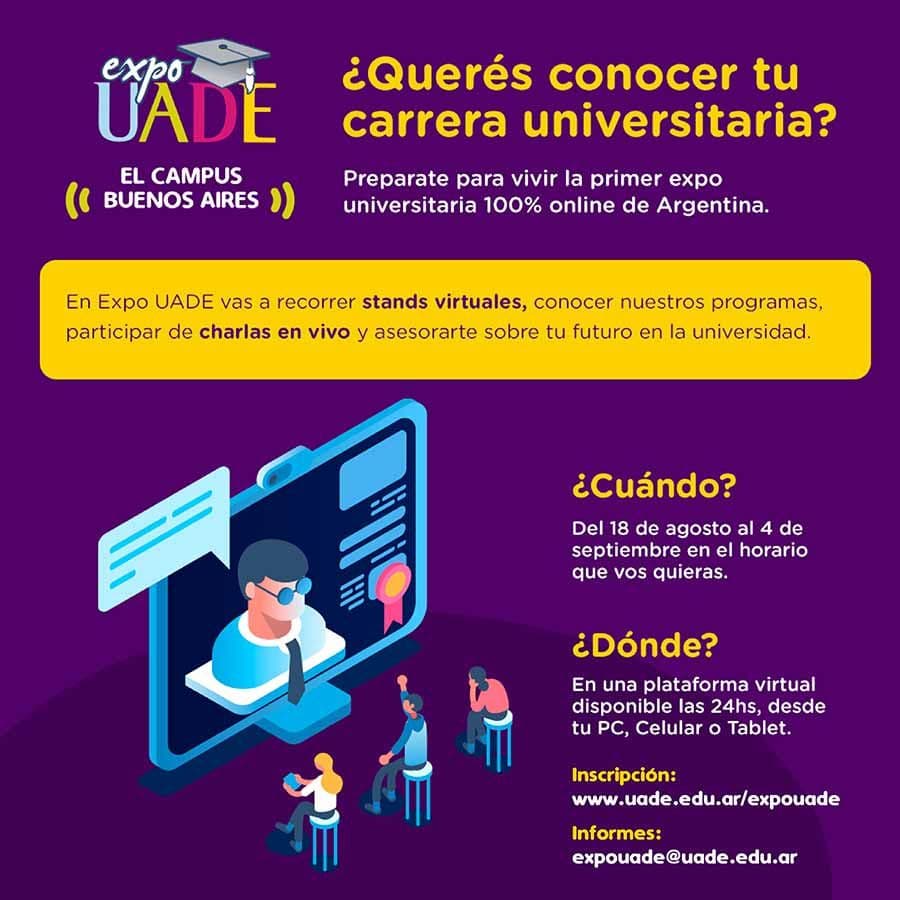 Primera Expo online universitaria