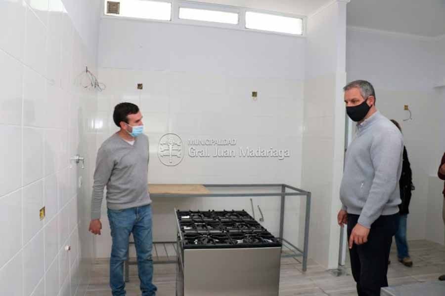 Gral. Madariaga: Santoro se mostró contento por la obra realizada