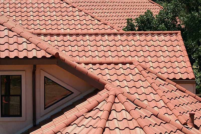 El techado de una casa