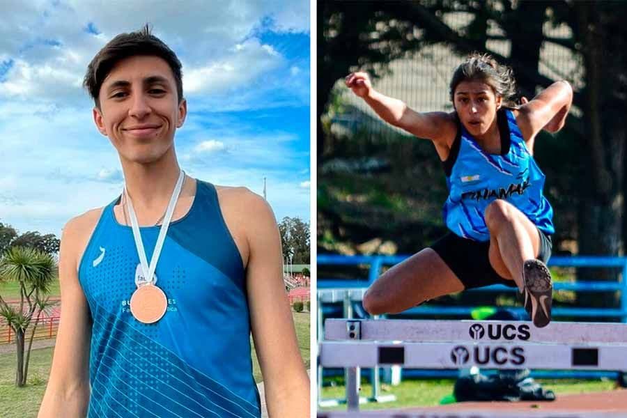 Atletismo: presencia pinamarense en el Nacional U23