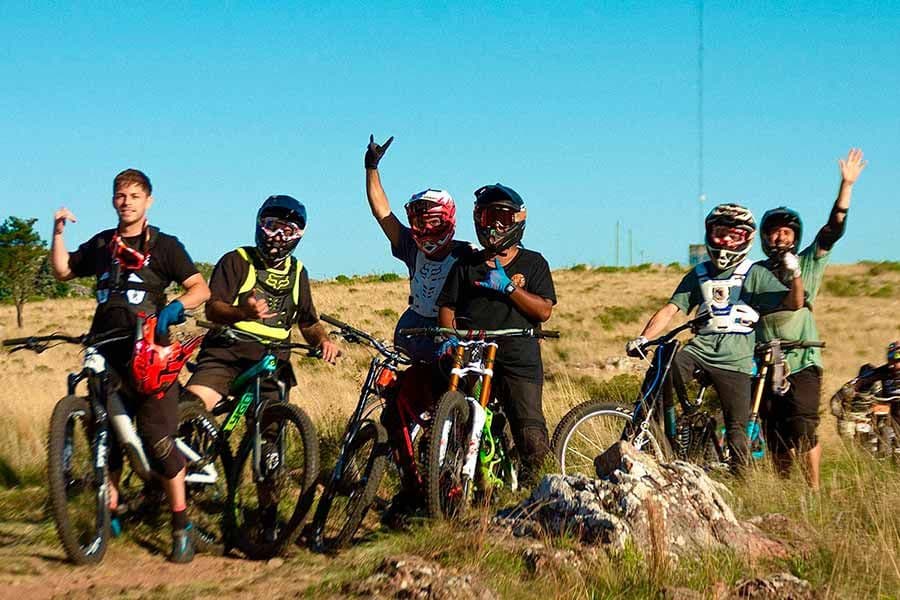 Pinamarenses presentes en el Campeonato Provincial de DH